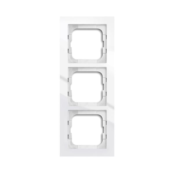 ABB Axcent Kombinasjonsramme hvit 3 rom