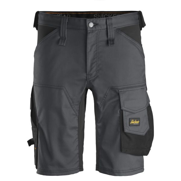 Snickers 6143 AllroundWork Arbeidsshorts grå/svart 44