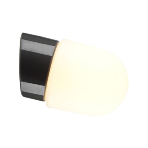 Ifö Electric Contrast Fridhem Veggarmatur grå, skrå, IP54, LED