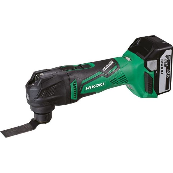 HiKOKI CV18DBL Multiverktøy med 5,0Ah-batterier og lader