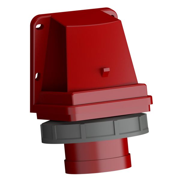 ABB 2CMA102344R1000 Vegginntak hurtigtilkoblet, vibrasjonsbestandig Rød, 16 A, 5-polet, IP67