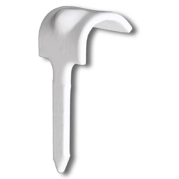 Letti 8-25P Klammer elforsinket, plastbelegg, 200-pakning