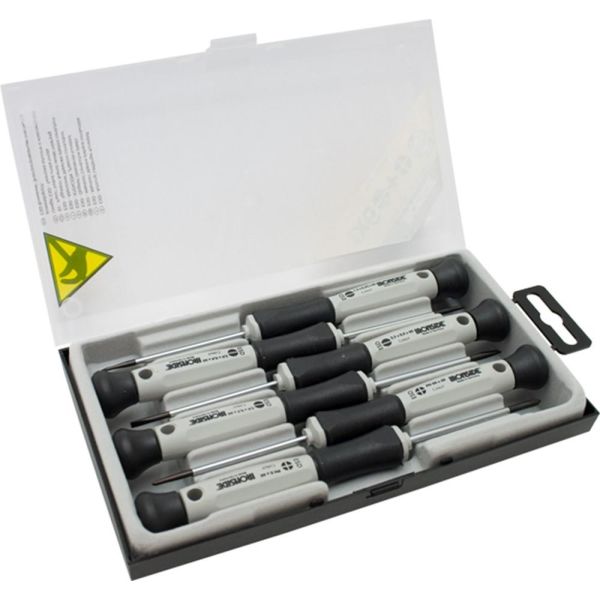 Ironside 120522 Skrutrekkersett 6 deler, ESD, spor og PH