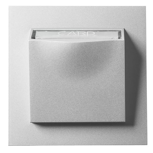 Elko Plus Kortbryter for hotell, 1/2-P Plus Aluminium