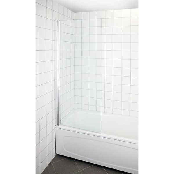 Arrow Bath Badekarvegg vendbar, klarglass, 1500 x 800 mm