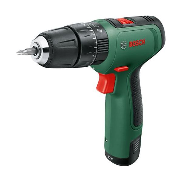 Bosch DIY Easy Impact 1200 Slagbore/Skrutrekker med 2 stk 1,5Ah batterier og ladere