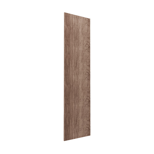 Gavlside Atlanta garderobe 236 cm, Mørk rustikk eik