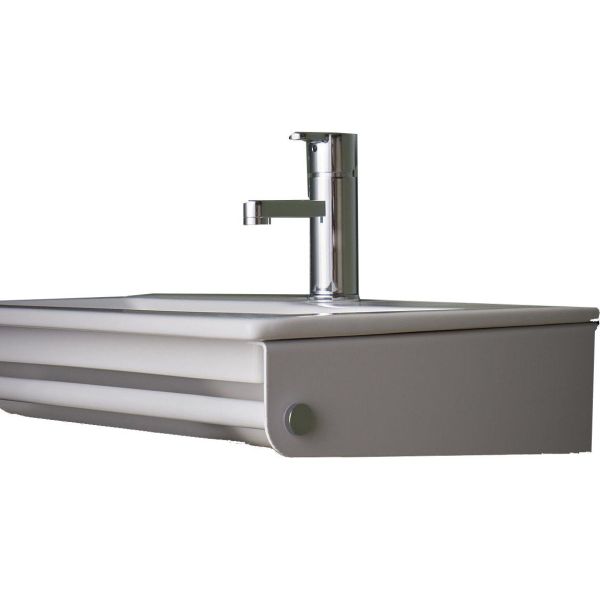 Gustavsberg Graphic Servantbrakett hvit, for veggmontering 100 cm