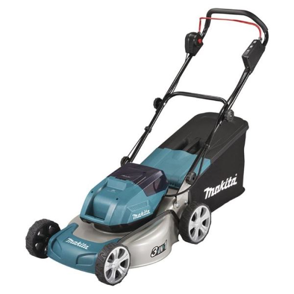 Makita DLM460PG2 Gressklipper med 2 6,0 Ah batterier og ladere