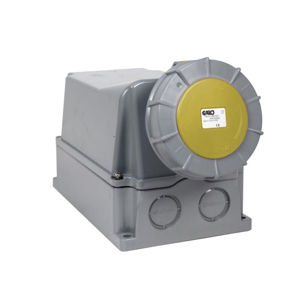 Garo UIV 4125-4 S + RU Vekkuttak IP67, 5-polet 125 A Gul, 4 h