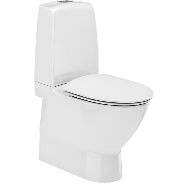 Ifö Spira Art 624009311 Toalettstol med hardt sete soft-close, for liming