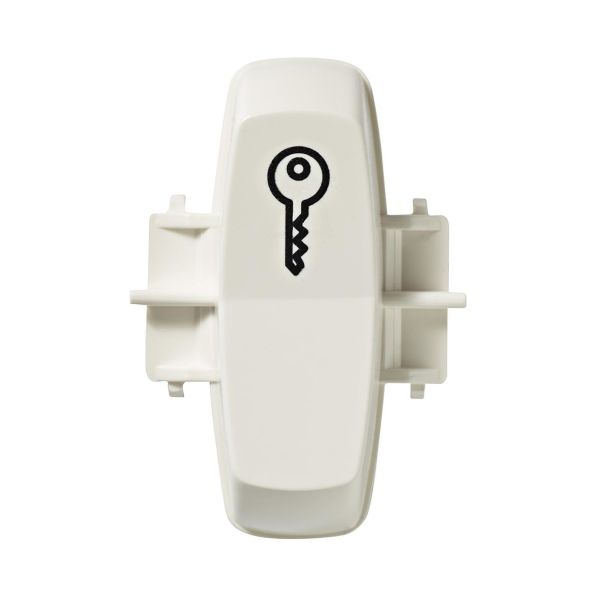 Schneider Electric WDE011530 Vippearm hvit Med nøkkelsymbol