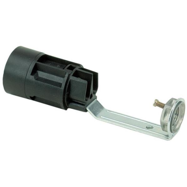 Gelia 100001038 Holder for lysimitasjon, E14, svart