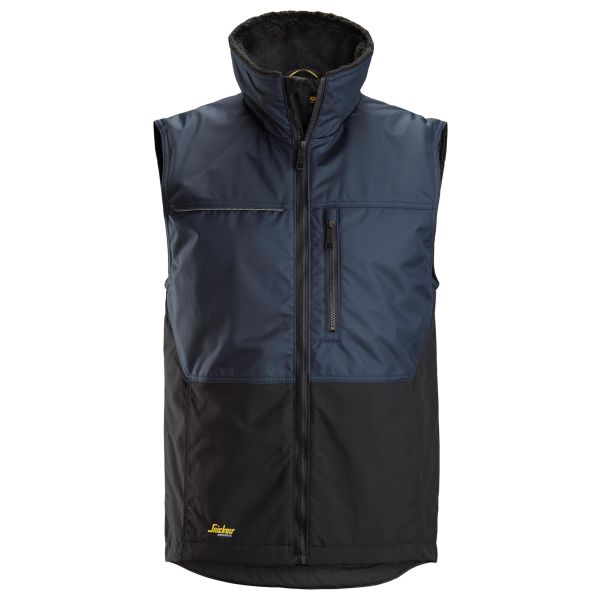 Snickers 4548 AllroundWork Vintervest marineblå XS