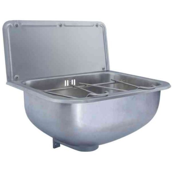 Gelia 3011036041 Utslagsvask 455 mm, oppfellbart gitter