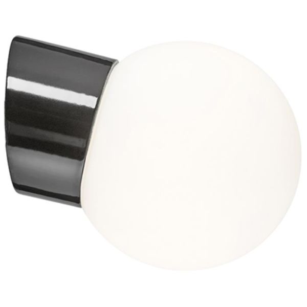 Ifö Electric 6044-800-16 Veggarmatur matt, skrå, IP54, LED Svart
