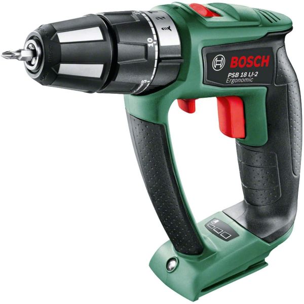 Bosch DIY PSB 18 LI-2 ERGO Slagbor uten batteri og lader