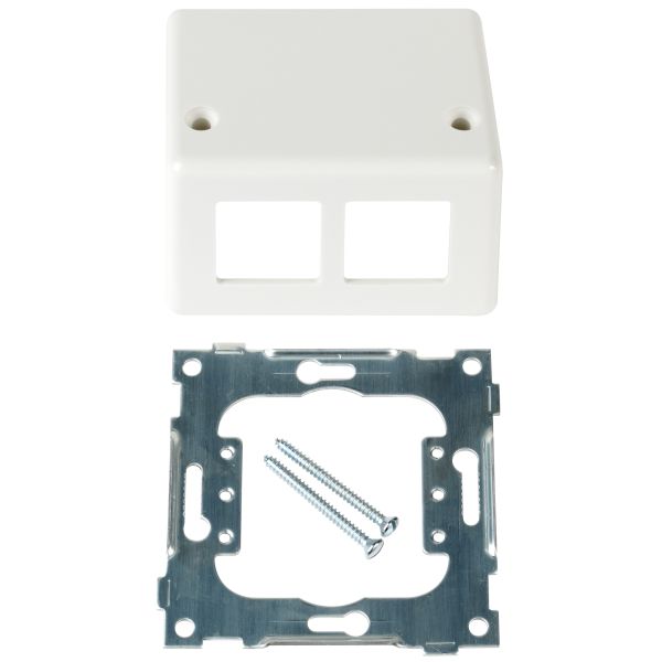 Elko EKO09494 Midtlokk Keystone, vinklet 2 koblinger