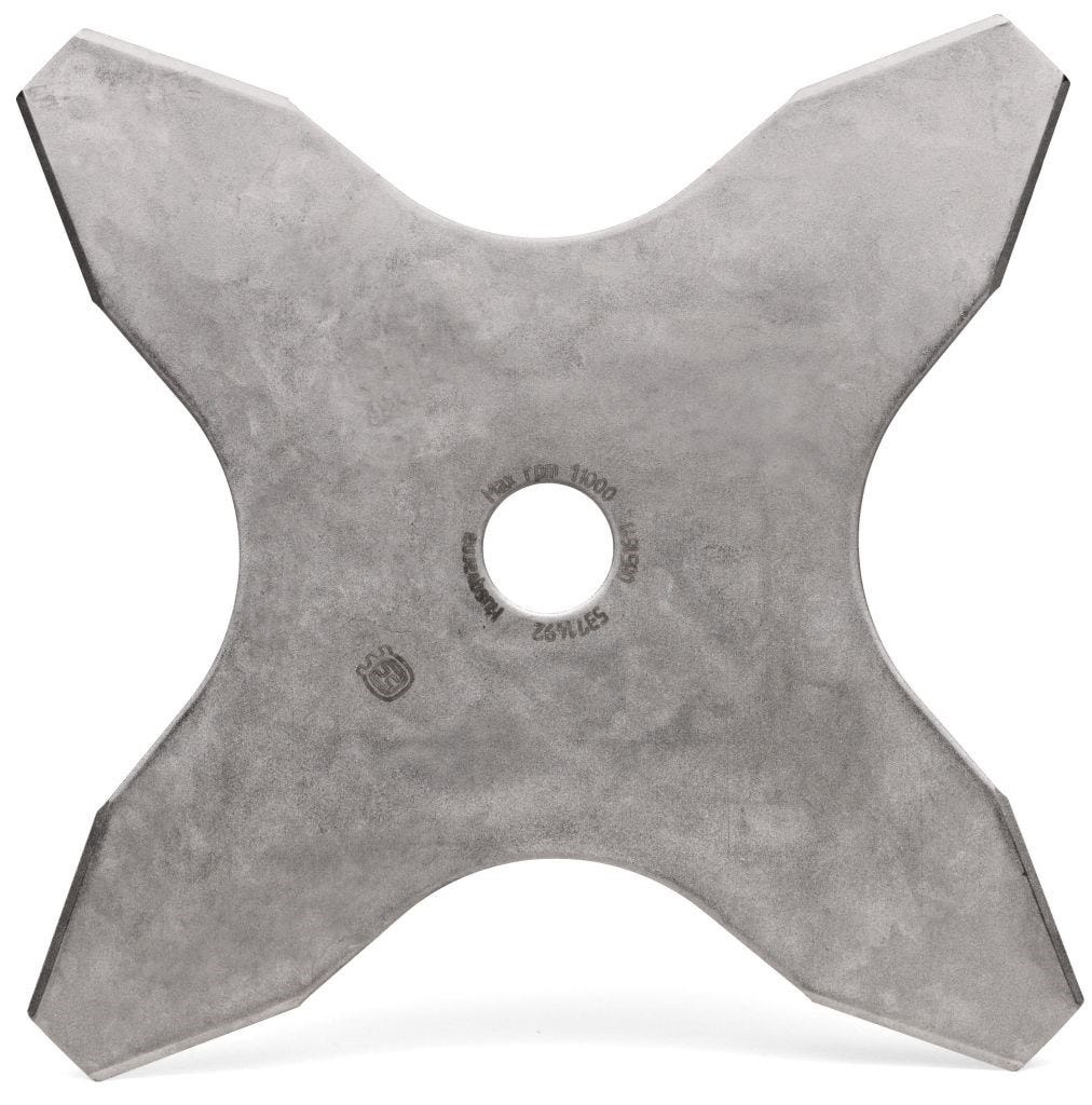 Husqvarna Gressklinge 4-tannet Ø275 mm, Ø1 tommer