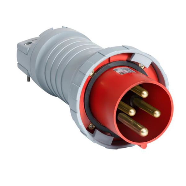 ABB 2CMA166816R1000 Støpsel IP67, 4-polet, 125 A Rød