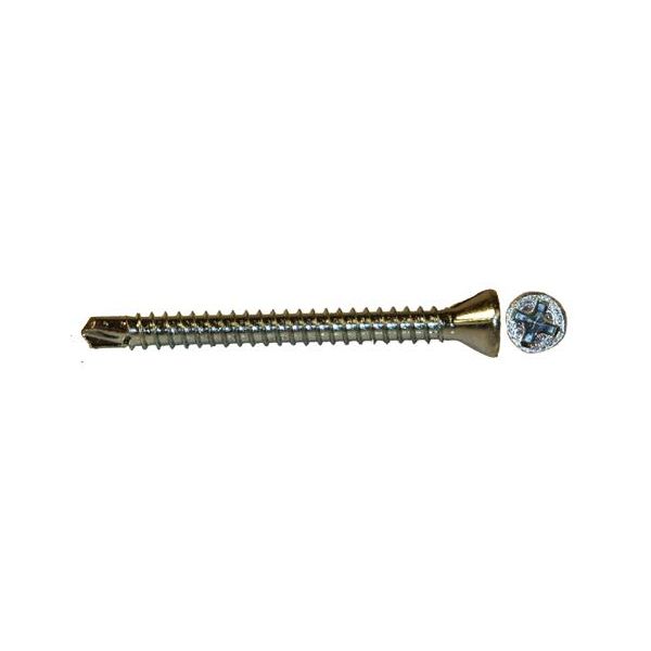 Grabber 104818 Sokkelskrue 250-pakning 3,8 x 42 mm, 17JD-Z