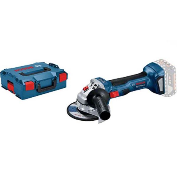 Bosch GWS 18V-7 125 Vinkelsliper uten batteri og lader, i L-Boxx