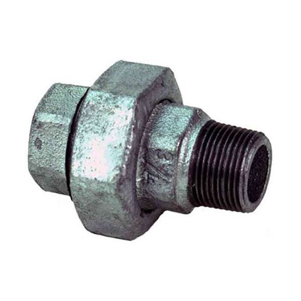 Gelia 3015072062 Kobling galv, rett, adusert, innv/utv gg, G25
