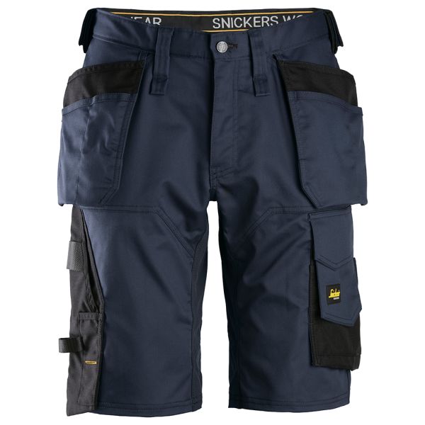 Snickers 6151 AllroundWork Shorts marineblå / svart 44