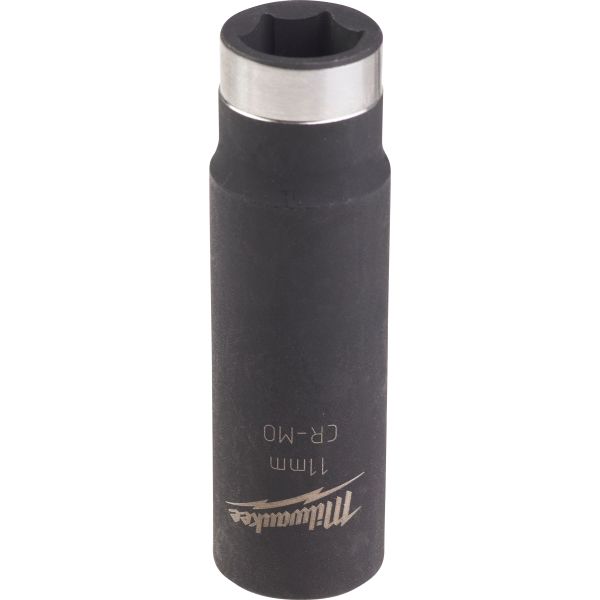 Milwaukee Shockwave Impact Duty Kraftpipe 3/8"-feste, lang 11 mm