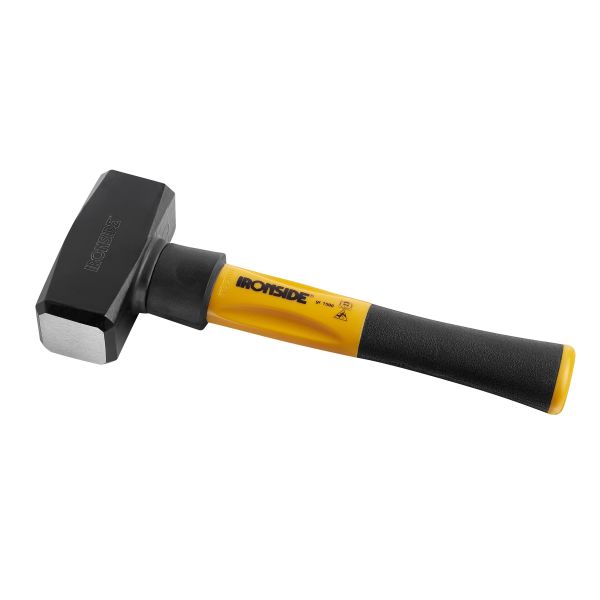Ironside 100757 Meiselhammer firkantet slag, nylonskaft 800 g