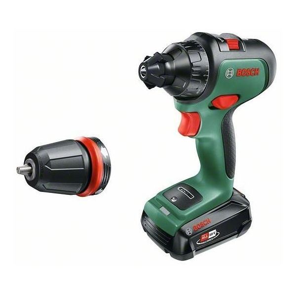 Bosch DIY Advanced Drill 18 Borskrutrekker med 2,5Ah batteri og lader