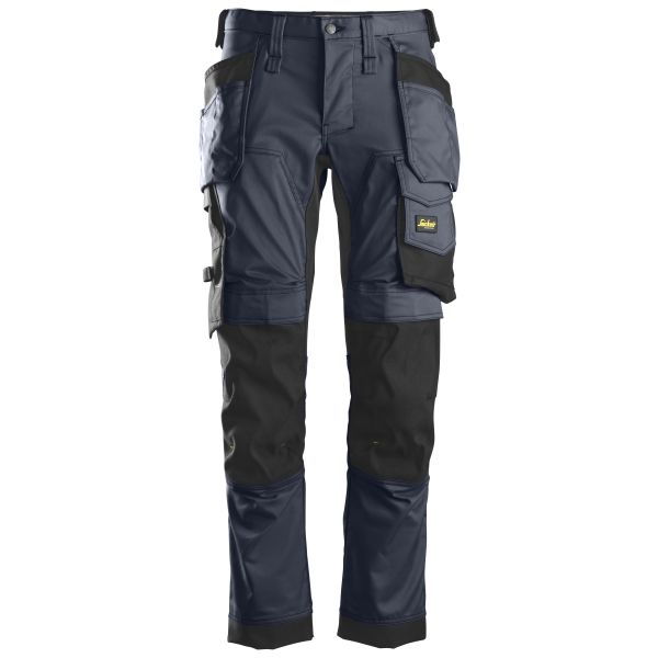 Snickers 6241 AllroundWork Arbeidsbukse marineblå, stretch C44