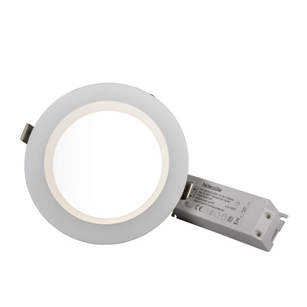 Hide-a-Lite DL Plano Basic Downlight hvit Ø170 mm