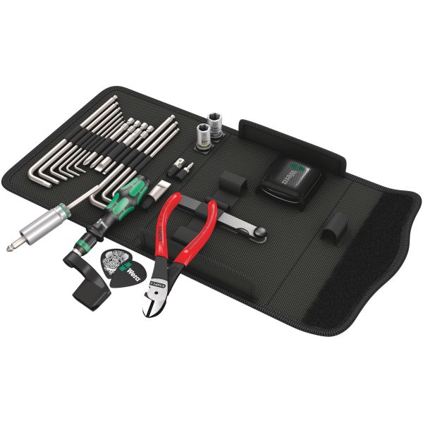 Wera 9100 Verktøysett 27 deler, for gitar