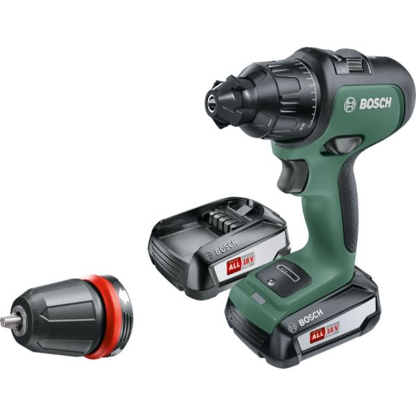 Bosch DIY Advanced Impact 18 Slagbor 2 stk. 2,5 Ah-batterier og lader