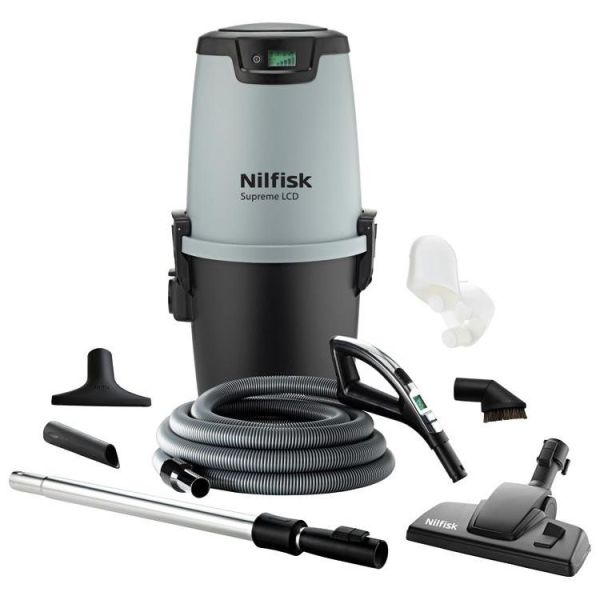 Nilfisk All-In-One LCD Deluxe Sentralstøvsuger