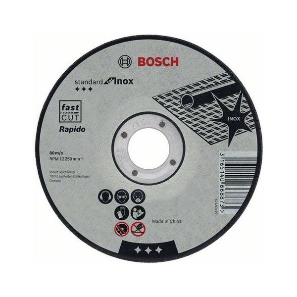 Bosch Standard for Inox Kappskive 115x1mm 1-pakn.