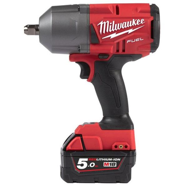 Milwaukee M18 FHIWP12-502X Muttertrekker med 5,0Ah-batterier og lader
