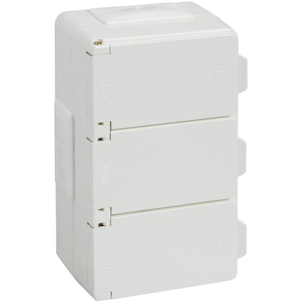 Schneider Electric Aqua Stark 183508700 Vekkuttak jordet, kapslet, 3-veis