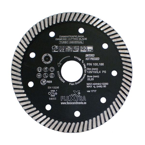 Flexxtra 100186 Diamantklinge 125 mm