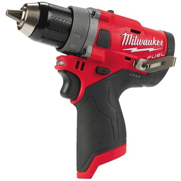 Milwaukee M12 FDD-0 Borskrutrekker uten batterier og lader