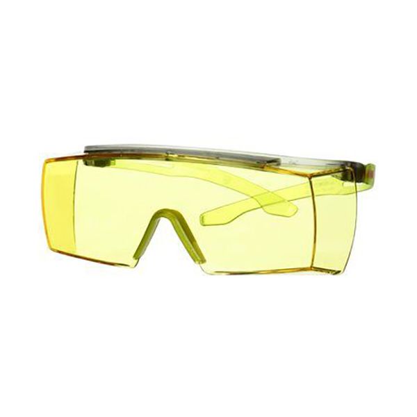3M Secure fit 3700 Vernebriller Limegrønn brillestang, gul linse