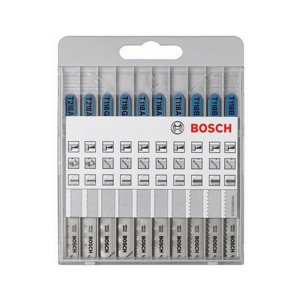 Bosch 2607010631 Basic for Metal Stikksagbladsett 10 deler