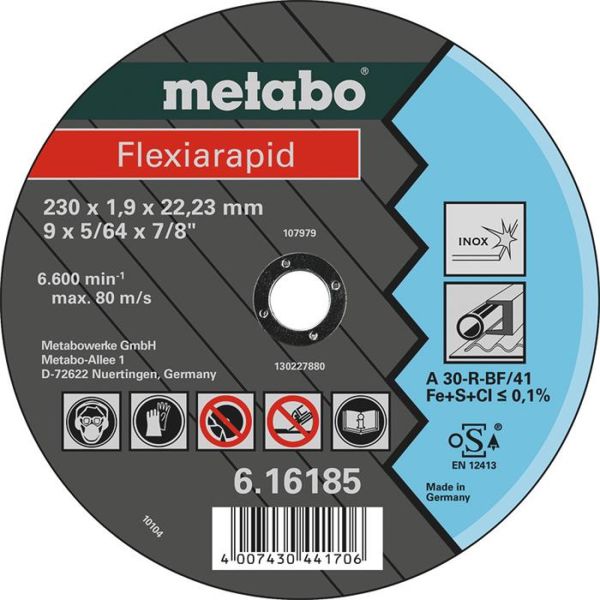 Metabo 616184000 Kappskive