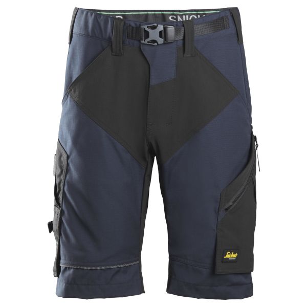 Snickers 6914 FlexiWork Arbeidsshorts marineblå/svart 44