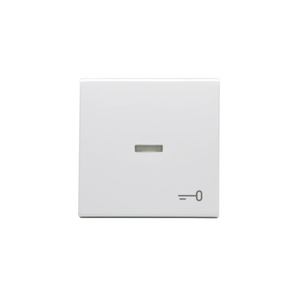 ABB 1789TR-84 Enkeltvippe 1-veis, hvit linse, nøkkel Hvit