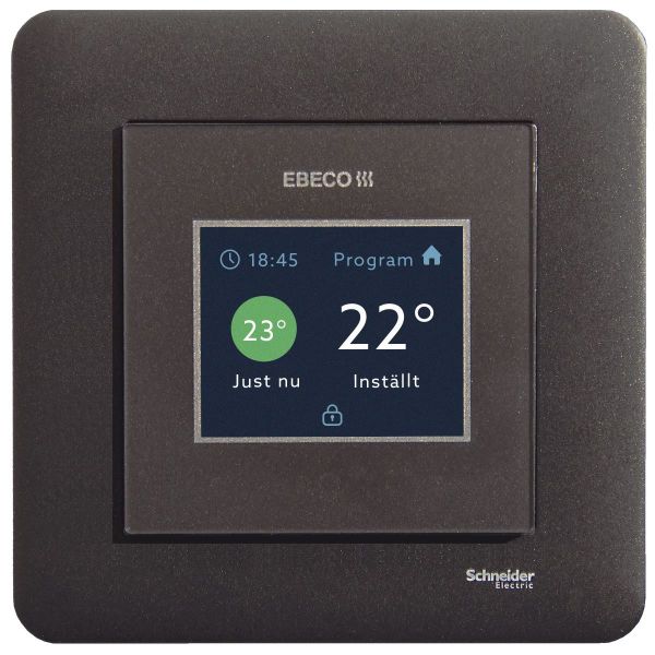 Ebeco EB-Therm 500 Dekkfront antrasitt, for Schneider Exxact