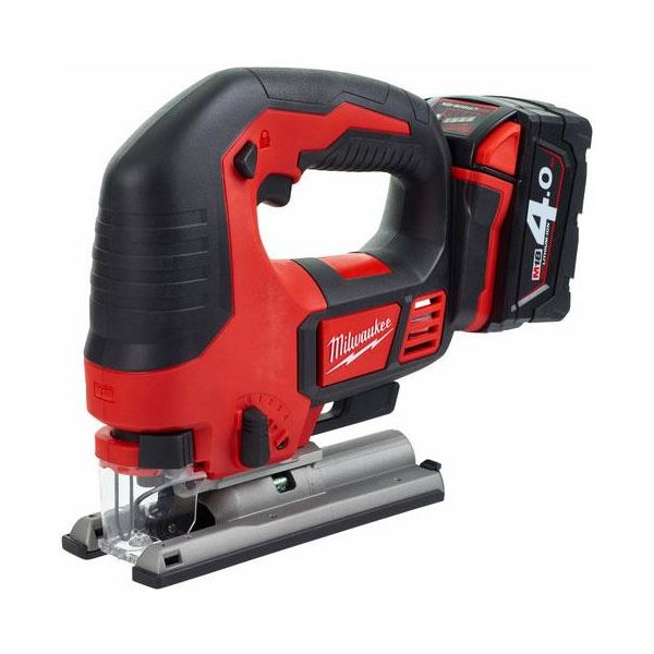 Milwaukee M18 BJS-402C Stikksag med batterier og lader
