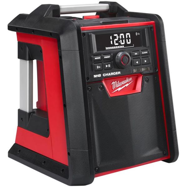Milwaukee M18 RC-0 Radio uten batteri, med innebygd lader