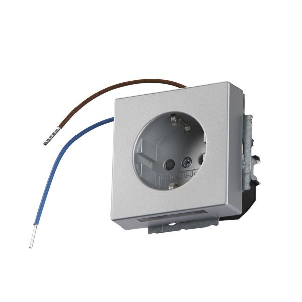 ABB 20EUCBLI-83 Vegguttak 1-veis, jordet Aluminium